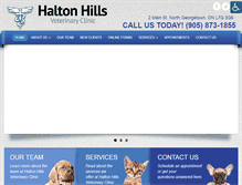 Tablet Screenshot of haltonhillsvc.ca